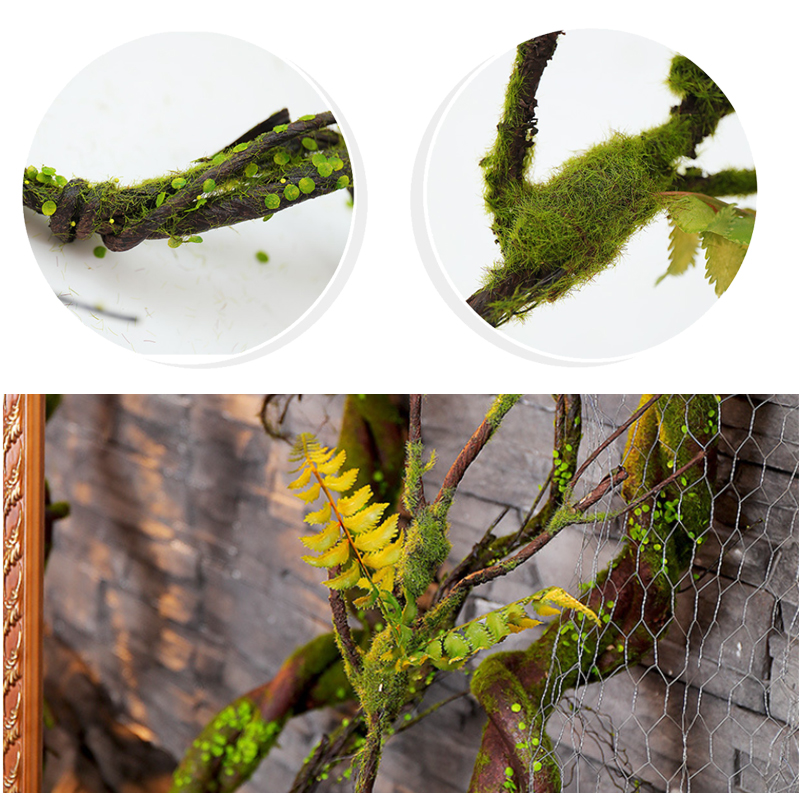 Artificial Plants Ivy Fake Mos - Sphagnum Moss Dry 评论和价格
