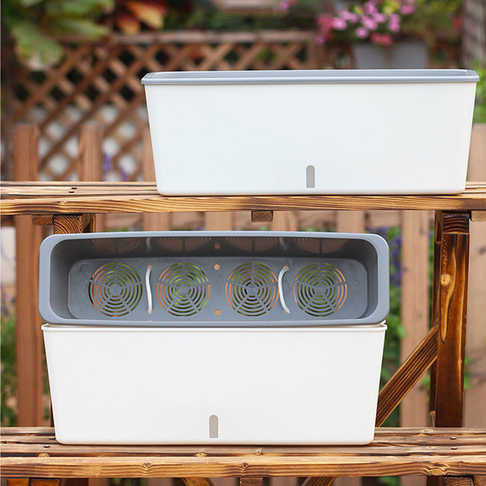 Self-Watering Planter Pots wit - Self Watering Insert 评论和价格
