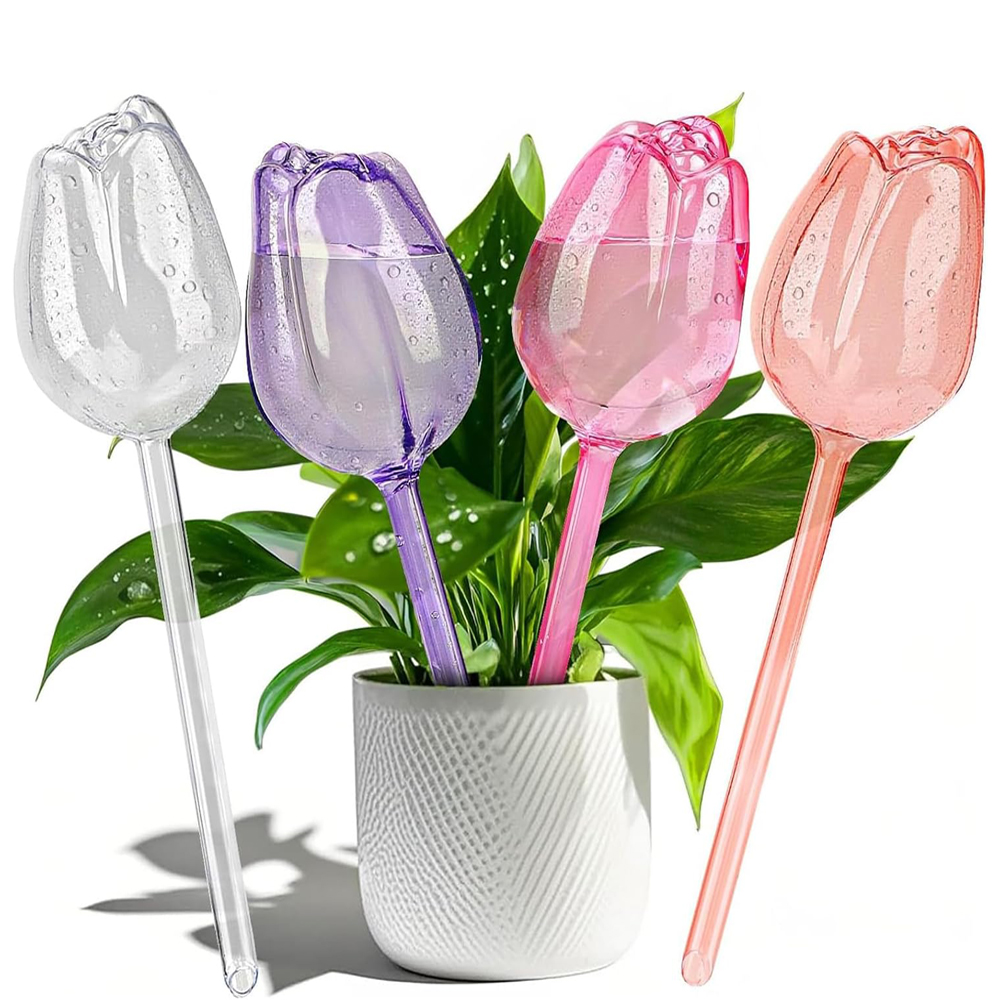 2/4pcs Tulip-Shaped Self-Water - Self Watering Insert 评论和价格
