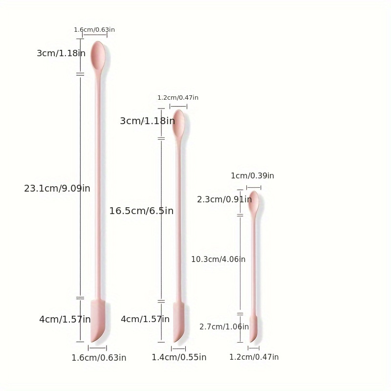 3pcs Silicone Double-Ended Spo - Misting Bottle Fine 评论和价格