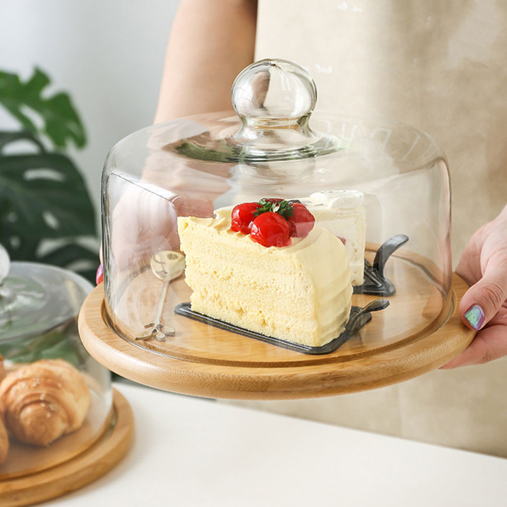 21Cm Clear Glass Cake Dome Cov - Plastic Dome Clear 评论和价格