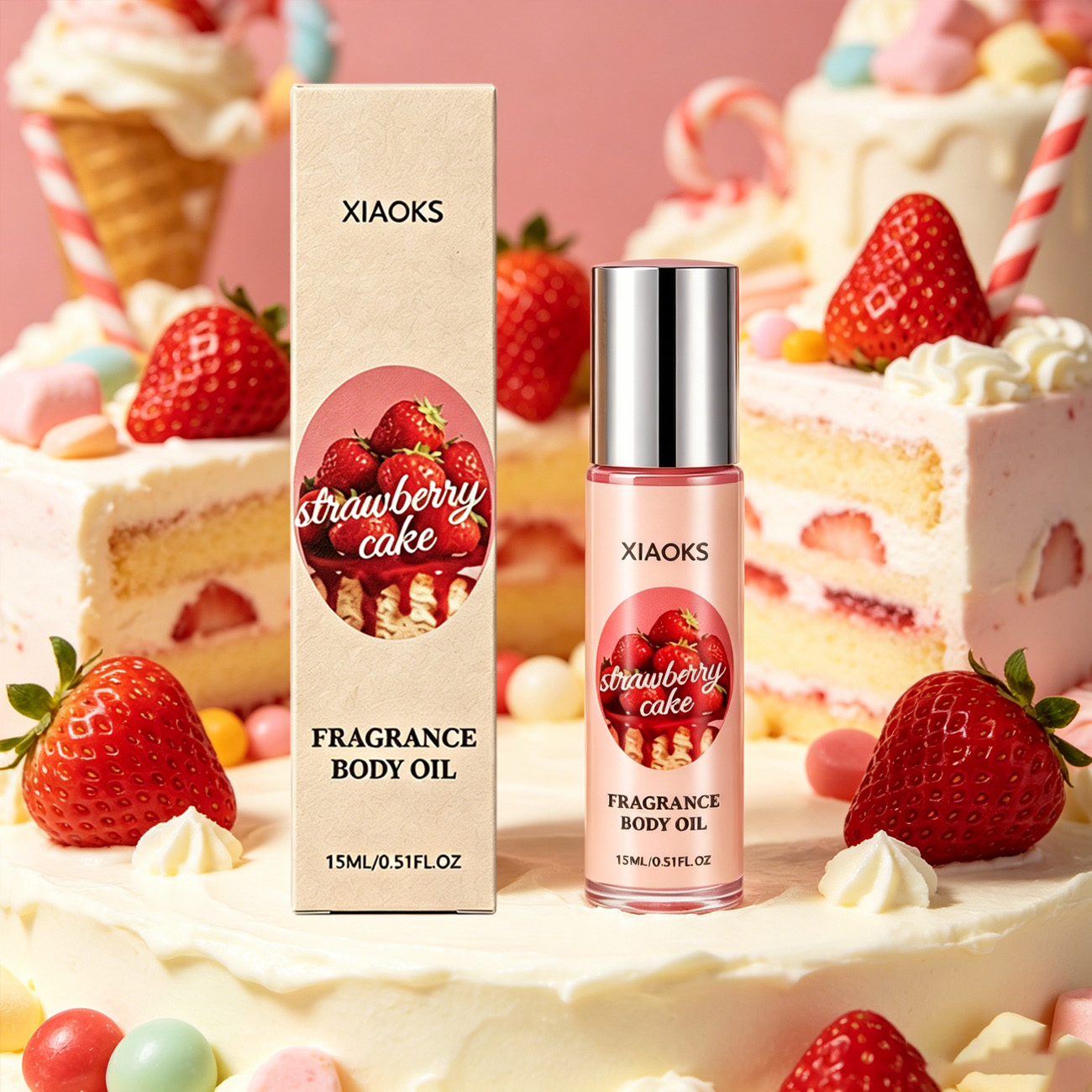 1 Bottle of Strawberry Cake Sw - Misting Bottle Fine 评论和价格