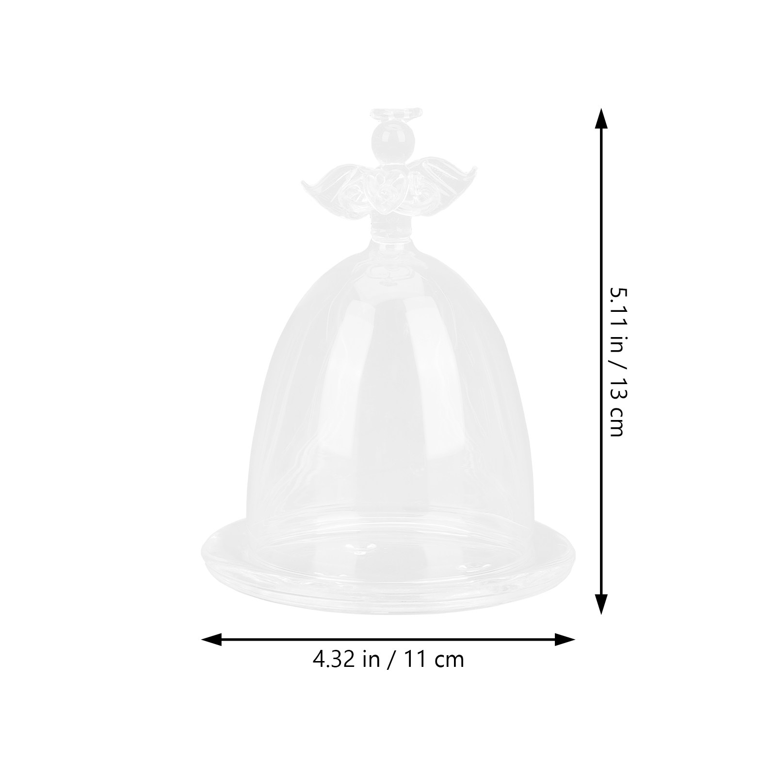 Angel Clear Display Dome for P - Plastic Dome Clear 评论和价格