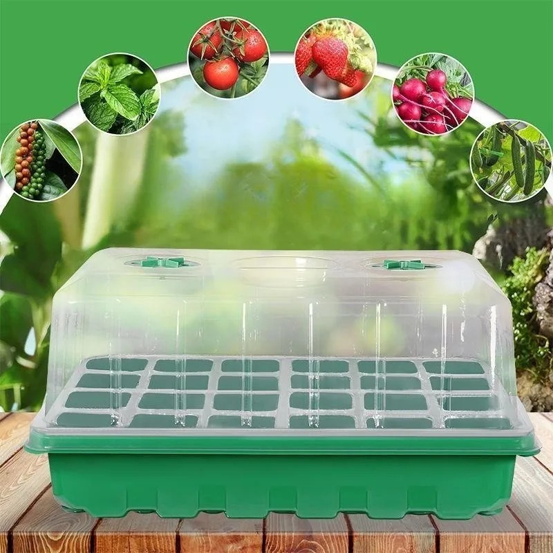 1/5-Piece Seedling Tray Kit -  - Humidity Dome Kit 评论和价格