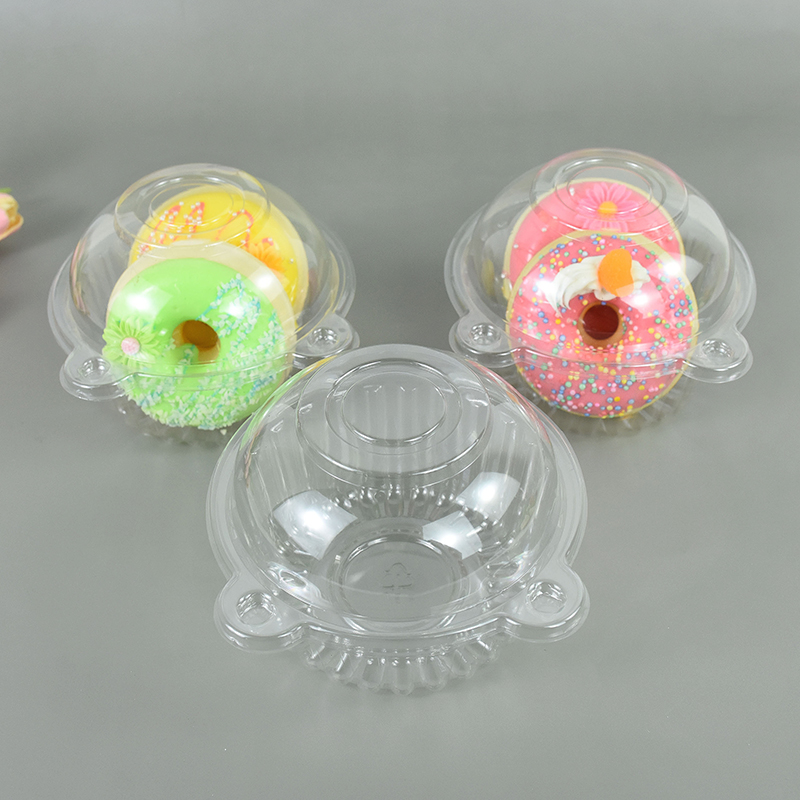 10pcs Cupcake Packaging Boxes  - Plastic Dome Clear 评论和价格