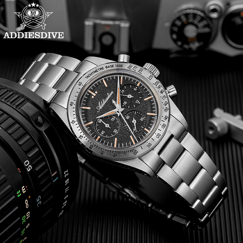 ADDIESDIVE 0S20 Chronograph Qu - Plastic Dome Clear 评论和价格