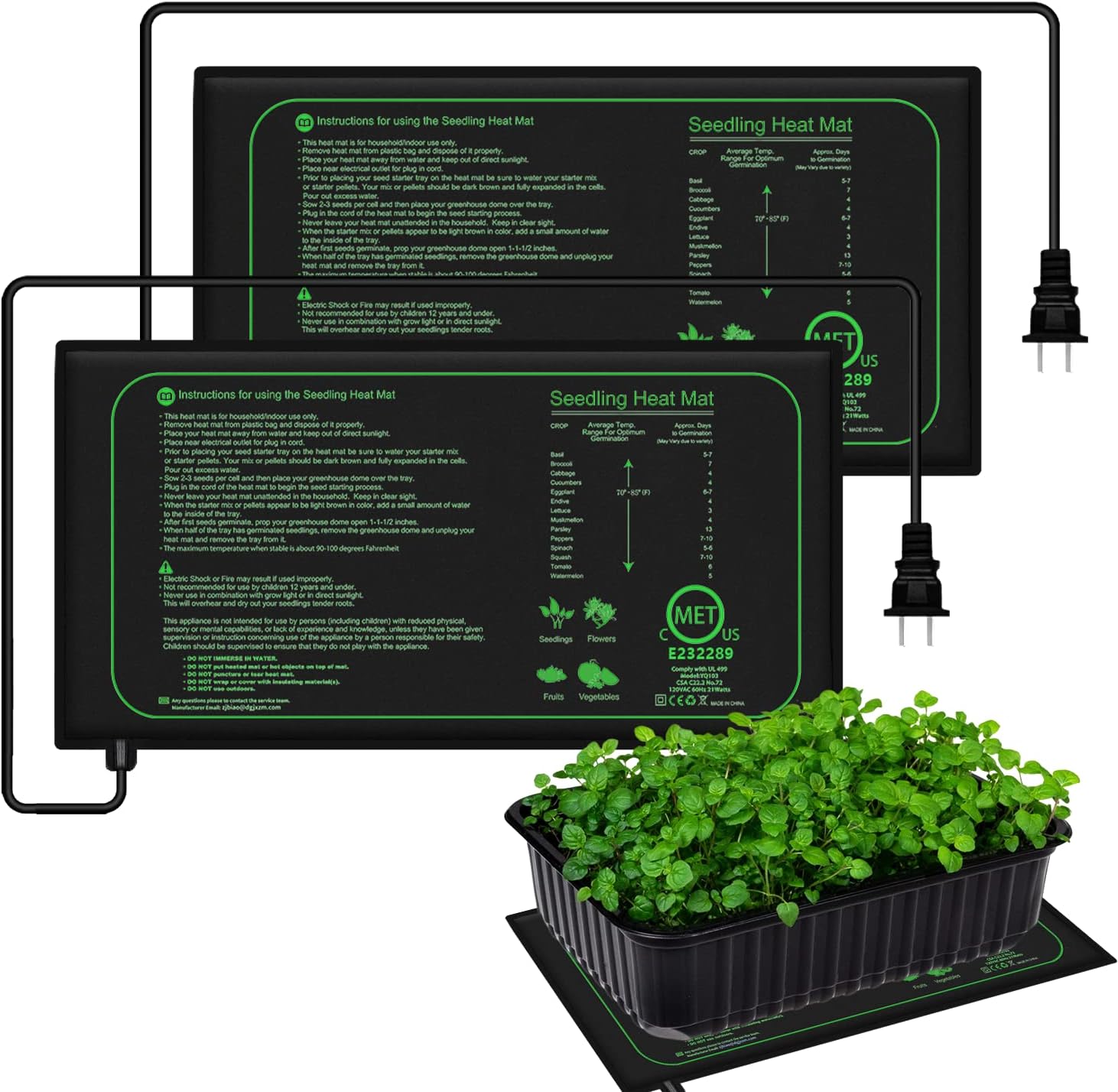 10/25/50CM Seedling Heat Mat I - Heat Mat Seedling 评论和价格