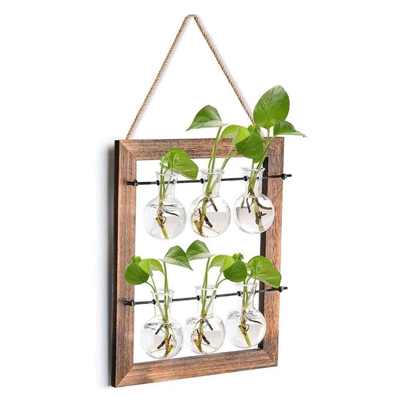 ABLN-Wall Planter Vase For Hyd - Propagation Station Vase 评论和价格