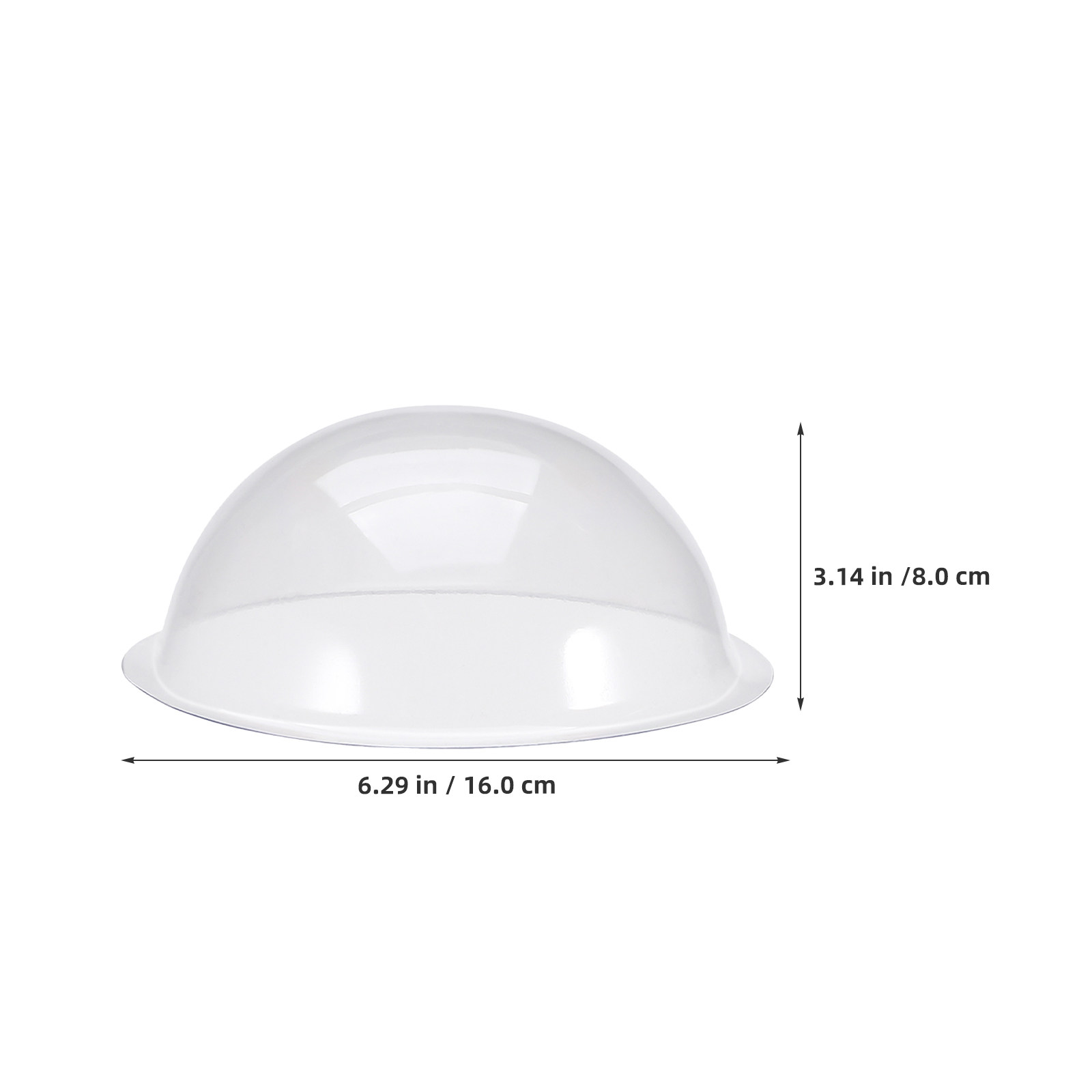 12Pcs Clear Fillable Plastic S - Plastic Dome Clear 评论和价格