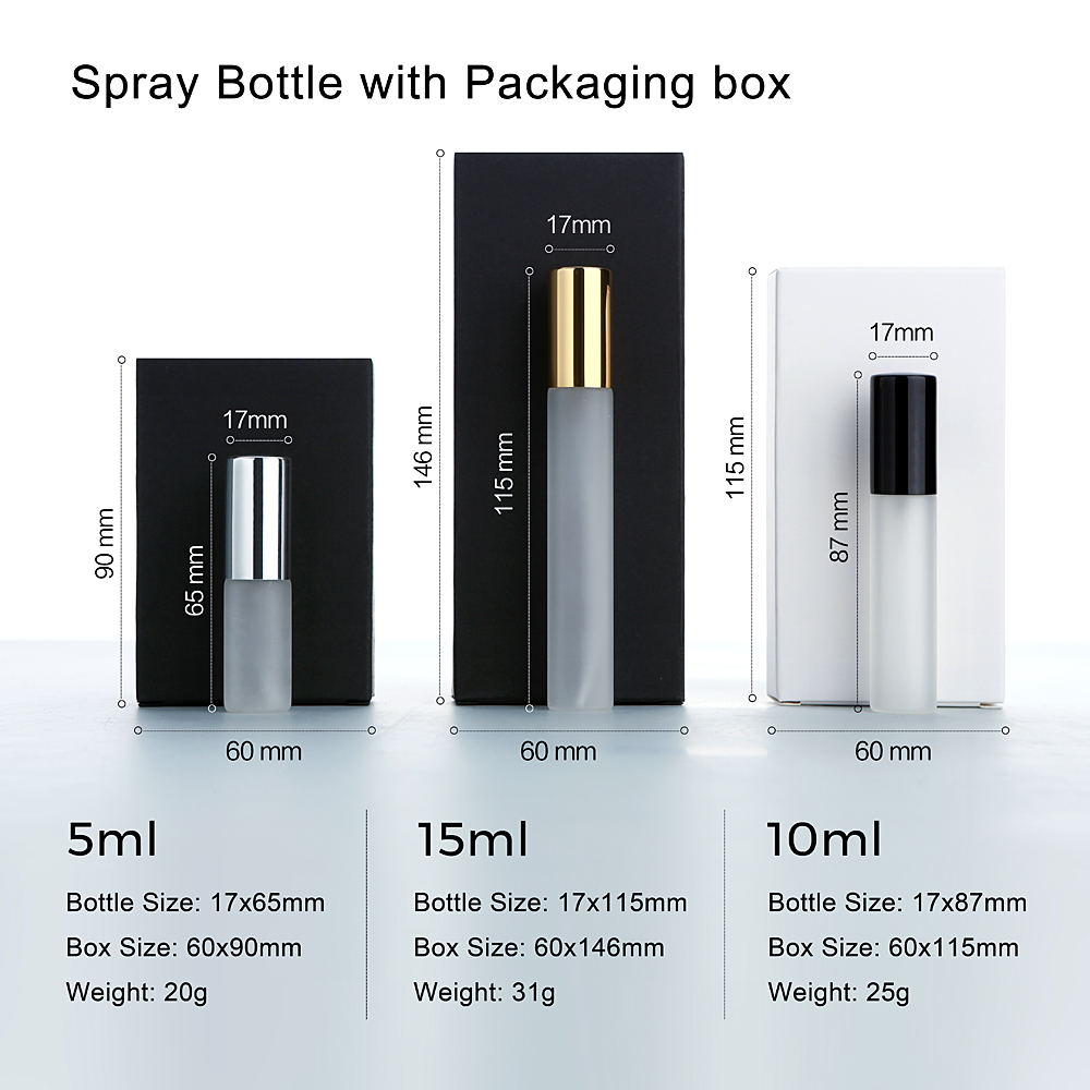 50Pcs 5/10/15ml Perfume Bottle - Misting Bottle Fine 评论和价格