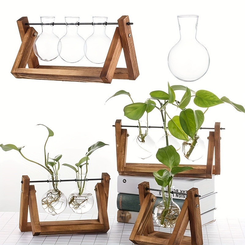 Tabletop Glass Planter Propaga - Propagation Station Vase 评论和价格
