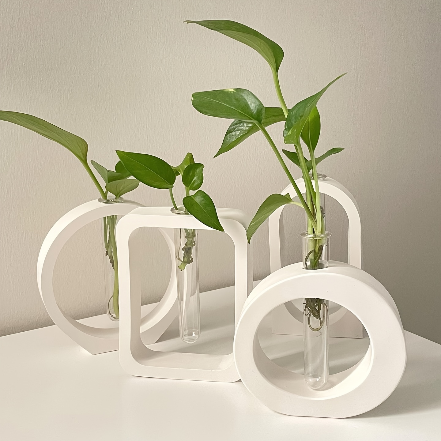 4PCS Flower Vase Silicone Mold - Propagation Station Vase 评论和价格