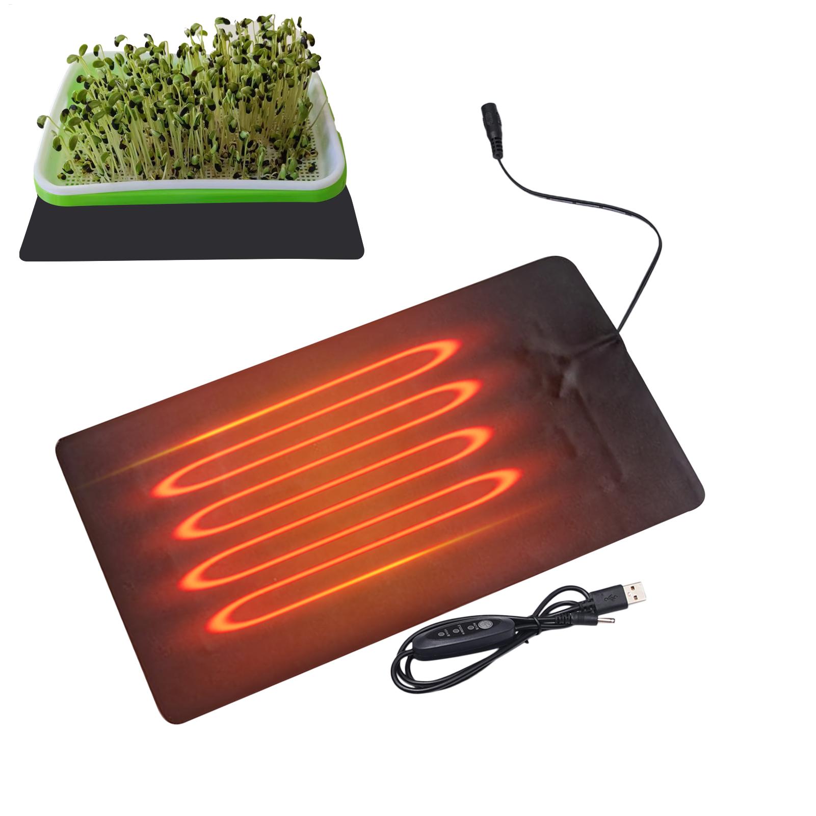 Seedling Heat Mat 5V 2A 8.5W P - Heat Mat Seedling 评论和价格