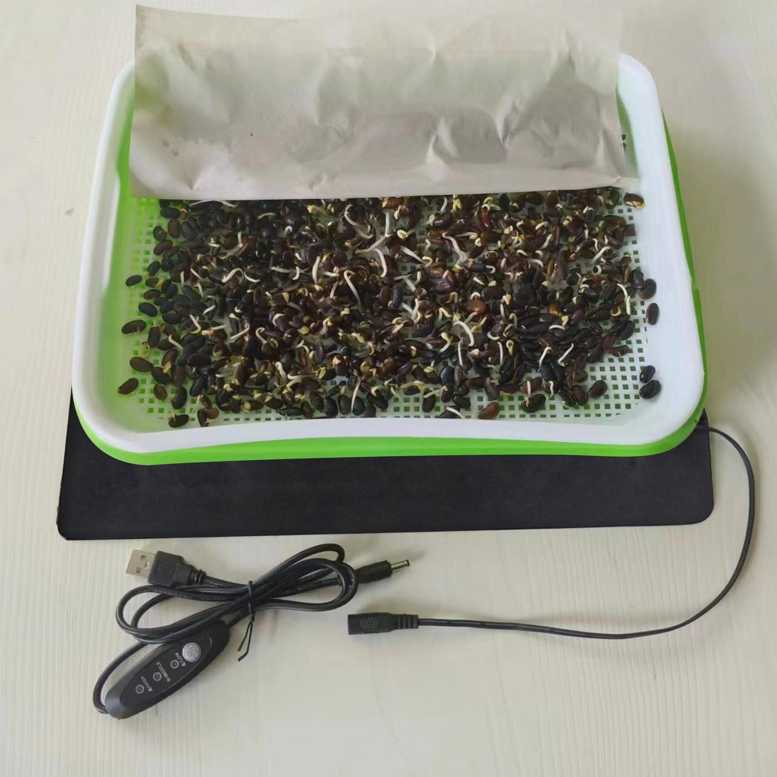 Seedling Heat Mat 5V 2A 8.5W P - Heat Mat Seedling 评论和价格